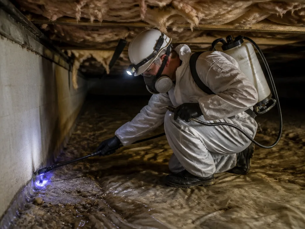 Crawl Space Pest Treatment